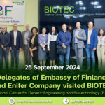 Delegates of Embassy of Finland and Enifer Company visited BIOTEC