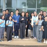 ผู้บริหารไบโอเทค สวทช. ลงพื้นที่สุราษฎร์ฯ ติดตามงานศูนย์วิจัยและพัฒนาสายพันธุ์กุ้ง มุ่งเป้าลดต้นทุนและเพิ่มผลผลิตกุ้งกุลาดำของไทย